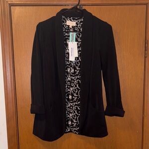 Black blazer